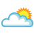 It is forcast to be Partly Cloudy at 10:00 PM PST on January 11, 2013